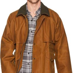 Alternative view of Filson 10001 Tin Cloth Packer Coat – Tan (Small)