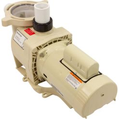 Alternative view of Pentair 340038 Stainless Steel SuperFlo Single Speed 115/230V 1HP Pool Pump