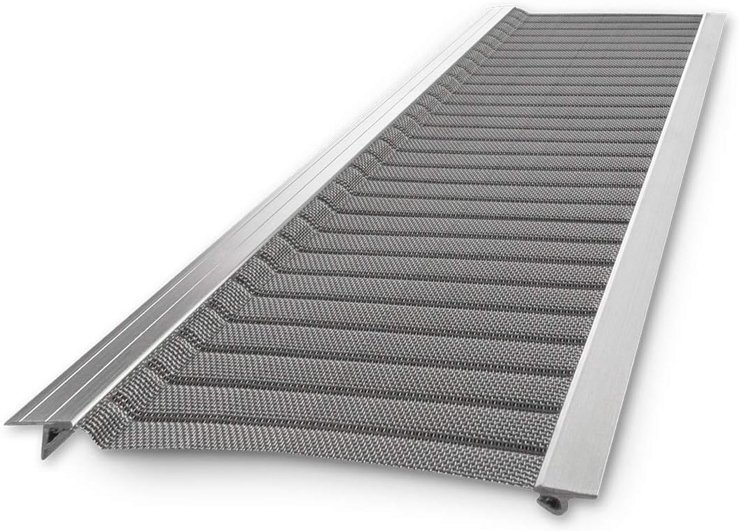 Stainless Steel Micro-Mesh, Raptor Gutter Guard: A Contractor-Grade DIY Gutter Cover That fits Any roof or Gutter type-48ft to a Box and fits a 5 Gutter.