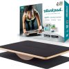 Plankpad PRO – Plank Board Core Trainer & Full Body Fitness while Playing Games & Workouts on iOS/Android App – Balance Board, Exercise Equipment