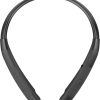 LG Tone Style HBS-SL5 Bluetooth Wireless Stereo Neckband Earbuds Tuned by Meridian Audio Pack of 2