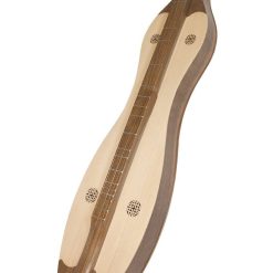 Roosebeck Grace Mountain Dulcimer 4-String Vaulted Spruce Knotwork – Walnut
