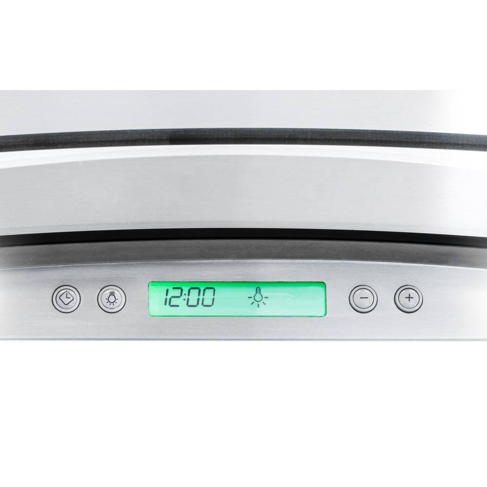Arietta ADK430SSA Dekor Glass 30 in. Wall Mount Decorative Range Hood in Stainless Steel - Image 2