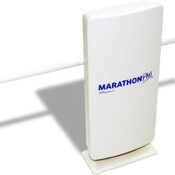 New 2020 Free Signal TV Marathon Plus Indoor/Outdoor Whole-House Digital TV Antenna with Breakthrough Amplified Technology for Long-Distance Performance and Superior HDTV Signal Resolution