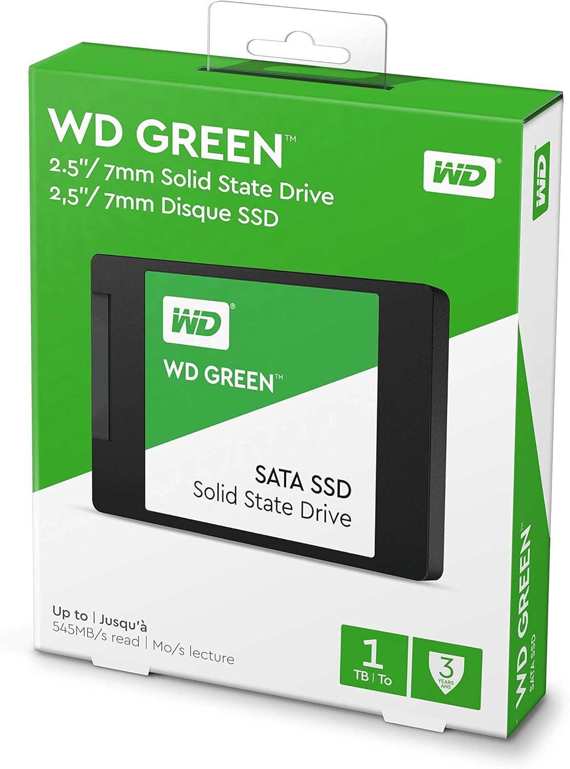 Western Digital 1TB WD Green Internal PC SSD Solid State Drive – SATA III 6 Gb/s, 2.5/7mm, Up to 550 MB/s – WDS100T2G0A - Image 5