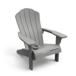 Keter Adirondack Chair, Gray