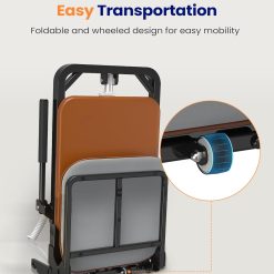 Alternative view of MAIDeSITe Electric Floor Lift, 440lbs Capacity, Elderly Assist