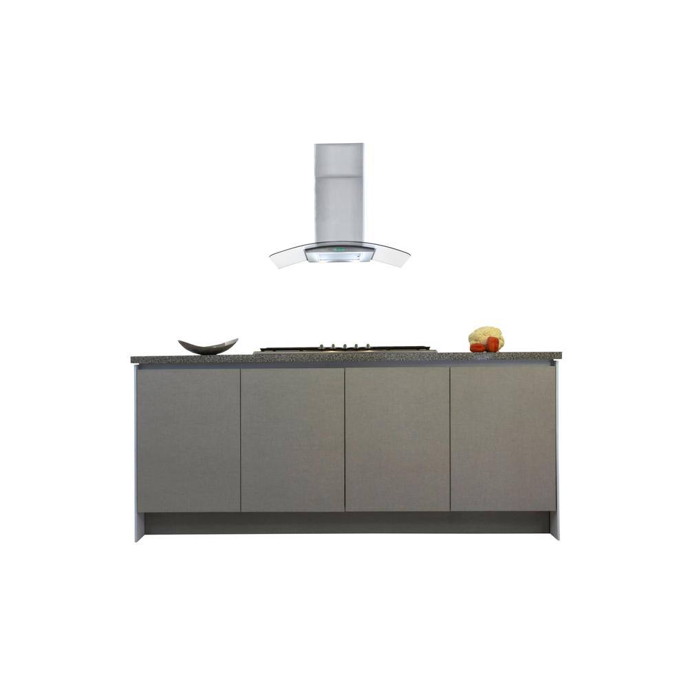 Arietta ADK430SSA Dekor Glass 30 in. Wall Mount Decorative Range Hood in Stainless Steel - Image 5