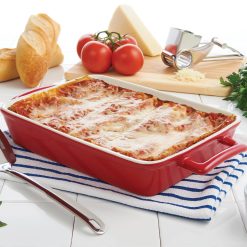 Alternative view of Mrs. Anderson&s Baking Rose Ceramic 9 x 13 inch Lasagna Pan